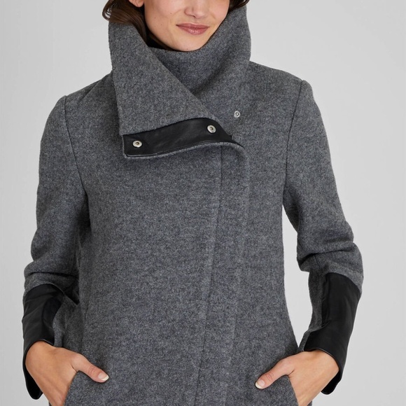 Halli Coat - New With Tags - NEVER WORN - Heather Grey - Picture 4 of 6